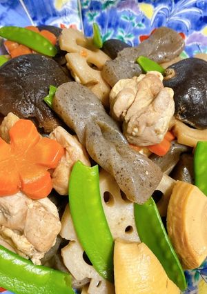 ☆炊飯器de筑前煮☆-レシピのメイン写真