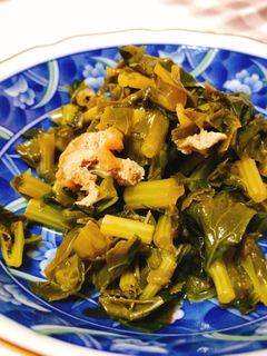 大根の葉の炒め煮-レシピのメイン写真