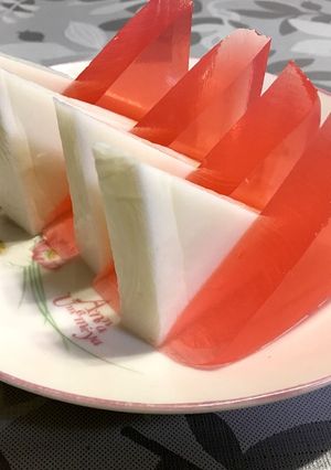 紅白寒天-レシピのメイン写真