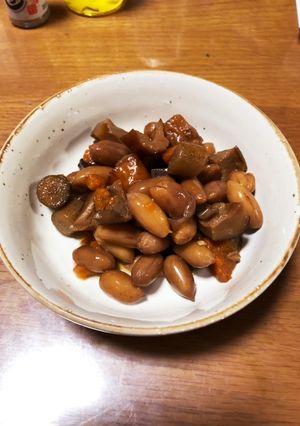 落花生☆地豆の五目煮☆お正月料理-レシピのメイン写真