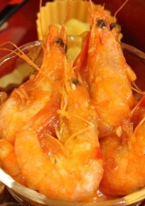 レンジで絶品エビチリ おせちにも-レシピのメイン写真