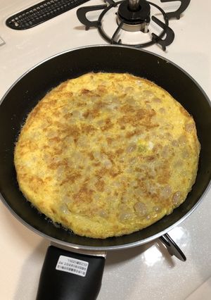 ＊離乳食＊大豆の水煮のキッシュ風-レシピのメイン写真
