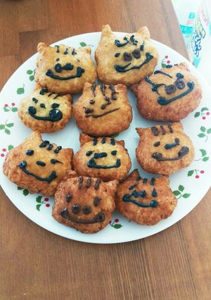 子どもと一緒に！いのししドーナツ-レシピのメイン写真