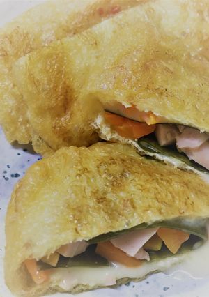 端っこ野菜たち、チーズ味お揚げ焼き-レシピのメイン写真