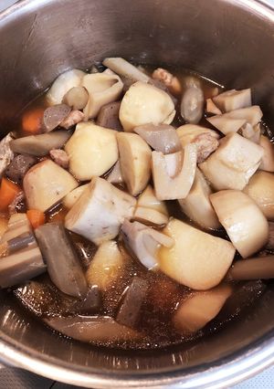 圧力鍋で簡単時短　筑前煮 料亭の味-レシピのメイン写真