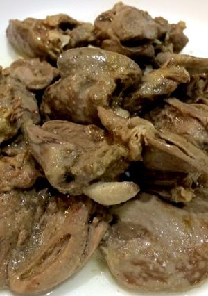 鶏肉の心臓の簡単おつまみ-レシピのメイン写真