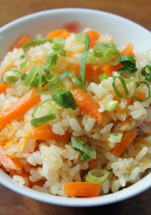 人参しりしり炊き込みご飯-レシピのメイン写真