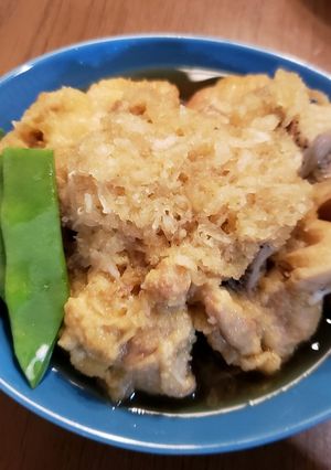 鶏唐揚げのみぞれ煮-レシピのメイン写真
