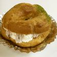 きな粉?とあずきのシュークリーム