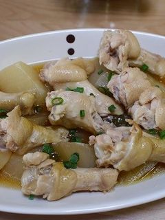 鶏手羽元肉と大根の煮物-レシピのメイン写真