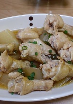 鶏手羽元肉と大根の煮物-レシピのメイン写真