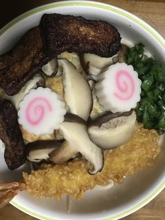 年越しそばかき揚げトッピング-レシピのメイン写真