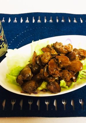 レバーが苦手な人へのケチャップ炒め-レシピのメイン写真