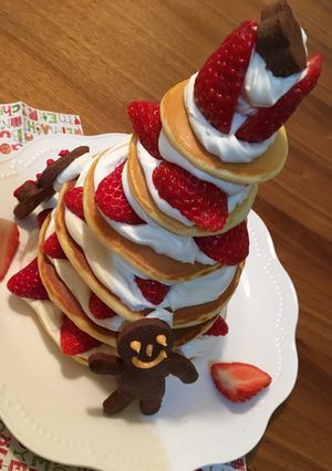 Xmas★パンケーキツリー-レシピのメイン写真