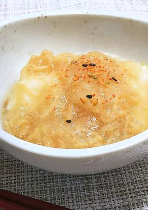 なめ茸おろしのからみ餅-レシピのメイン写真