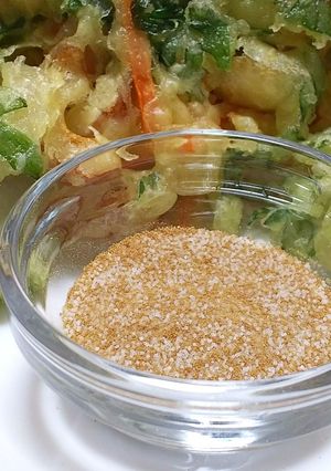 天婦羅やステーキなどに～ほうじ茶塩～-レシピのメイン写真