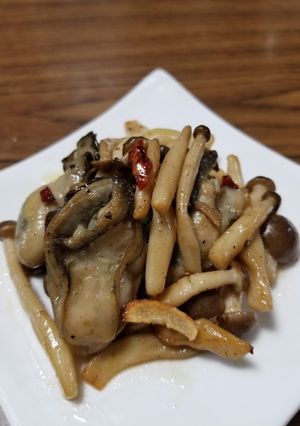 牡蠣のアーリオオーリオ-レシピのメイン写真