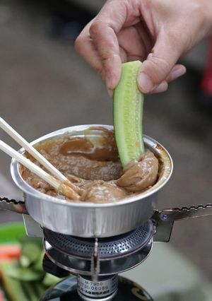 BBQ バーニャカウダ-レシピのメイン写真