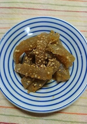 おばんざい婆ちゃんの手作り蒟蒻酢味噌和え-レシピのメイン写真