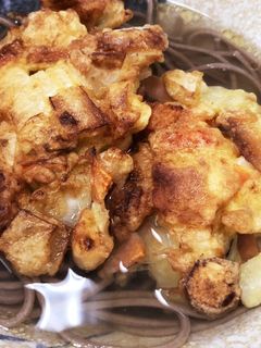 お正月の野菜の皮でかき揚げ-レシピのメイン写真