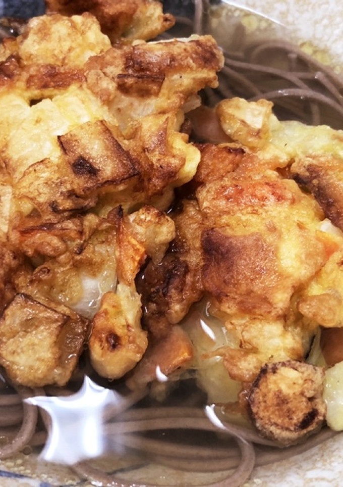 お正月の野菜の皮でかき揚げ-レシピのメイン写真
