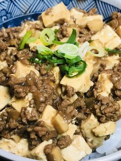 甜麺醤ベースの麻婆豆腐丼-レシピのメイン写真