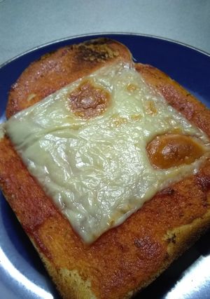 ピザソース不要！簡単ピザトースト-レシピのメイン写真