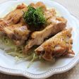 大葉ドレッシングで照り焼きチキン