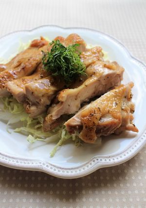 大葉ドレッシングで照り焼きチキン-レシピのメイン写真