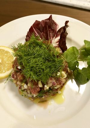 マグロのタルタル-レシピのメイン写真