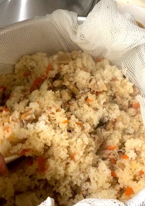 もち米で炊き込みご飯♪ばあちゃんの作り方-レシピのメイン写真