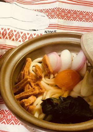 簡単ぱぱっと！鍋焼きうどん◥◤࿉‖-レシピのメイン写真