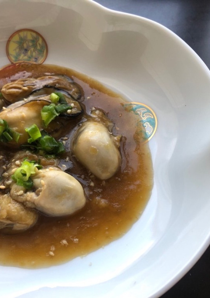 海苔の佃煮で♪牡蠣の海苔みぞれあんかけ-レシピのメイン写真