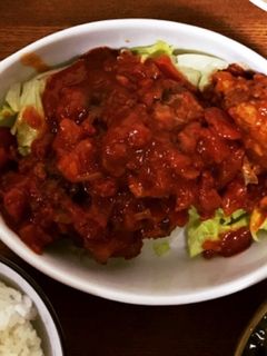 トマトの煮込みハンバーグ-レシピのメイン写真