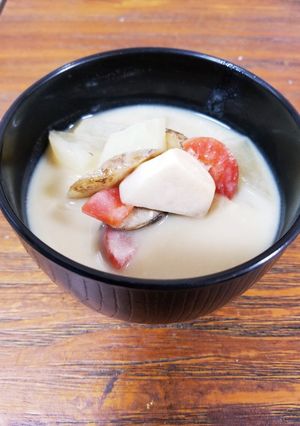 うちの 白みそ雑煮-レシピのメイン写真