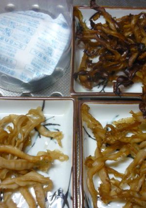 珍味　：　オーブンで作る貝ヒモ-レシピのメイン写真