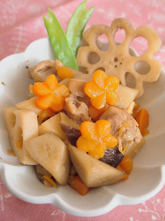 華やかお煮しめ♪-レシピのメイン写真