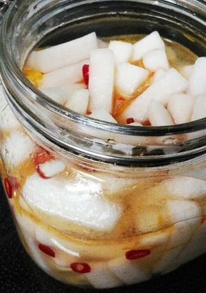 大根のカリカリ甘酢漬け-レシピのメイン写真