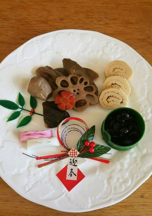 おせち かまぼこ飾り切り-レシピのメイン写真