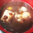 ゆで小豆缶で こんがり焼いて☆ぜんざい