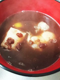 ゆで小豆缶で こんがり焼いて☆ぜんざい-レシピのメイン写真