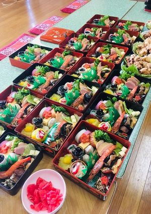 おせち盛り付け2019-レシピのメイン写真