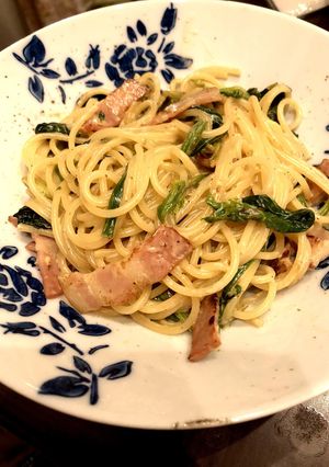 ほうれん草とベーコンのクリームパスタ-レシピのメイン写真