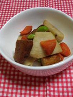 さつま揚げと長芋の煮物-レシピのメイン写真