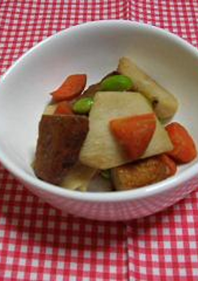 さつま揚げと長芋の煮物-レシピのメイン写真