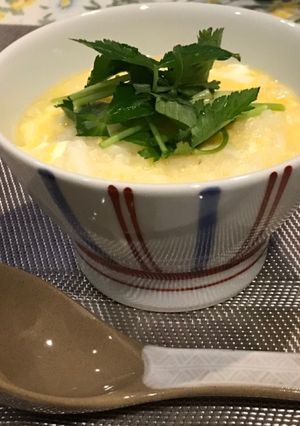お雑煮のスープで雑炊-レシピのメイン写真