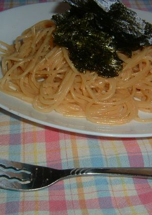 簡単♪クリ-ミ~な明太子パスタ(^ω^)-レシピのメイン写真