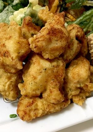 鳥ささみ☆ほんのり海苔香る☆とり天っ♡-レシピのメイン写真