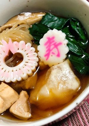 お正月だけじゃない☆具沢山のお雑煮-レシピのメイン写真