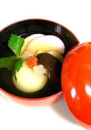おすましのお雑煮-レシピのメイン写真